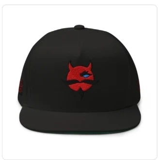 Chaotic Methodz Flat Bill Devil Cap