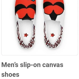 Chaotic Methodz Men's Slip-On Canvas Shoes