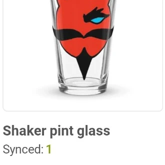 Chaotic Methodz Shaker Pint Glass