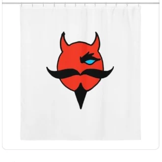 Chaotic Methodz Shower Curtain