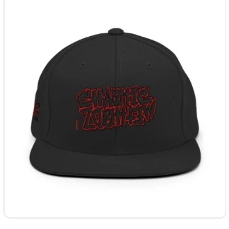 Chaotic Methodz Black Snapback Hat