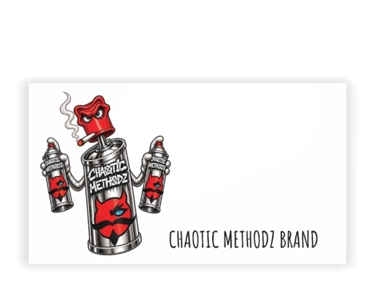 Chaotic Methodz Business Cardz view 2