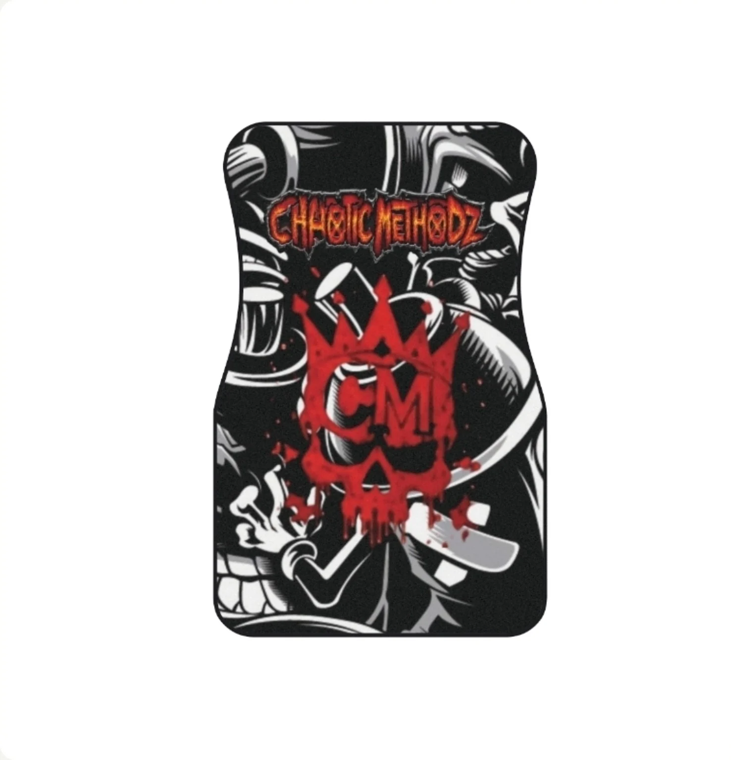 Chaotic Methodz Car Mats — Set of 4