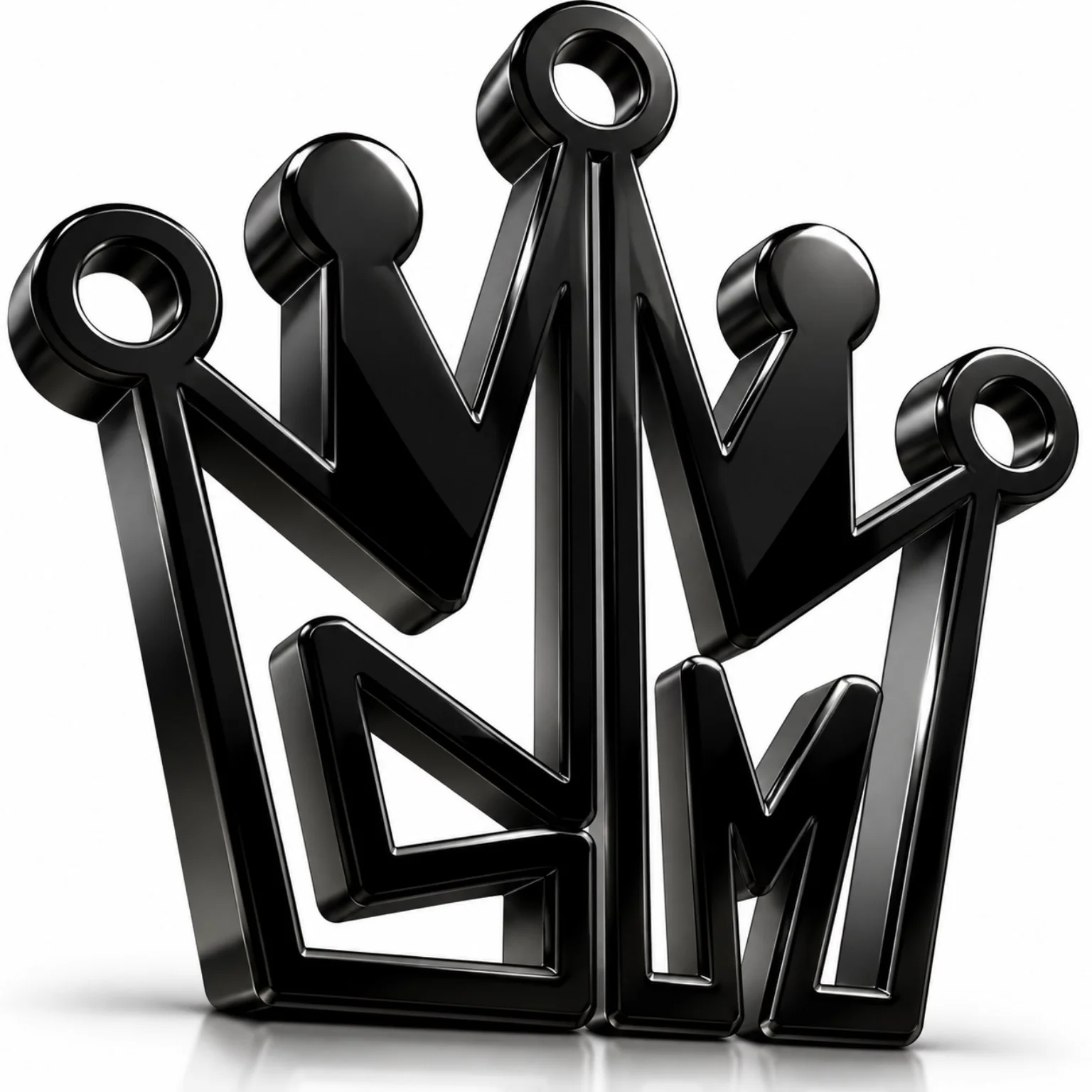 Black chrome CM crown