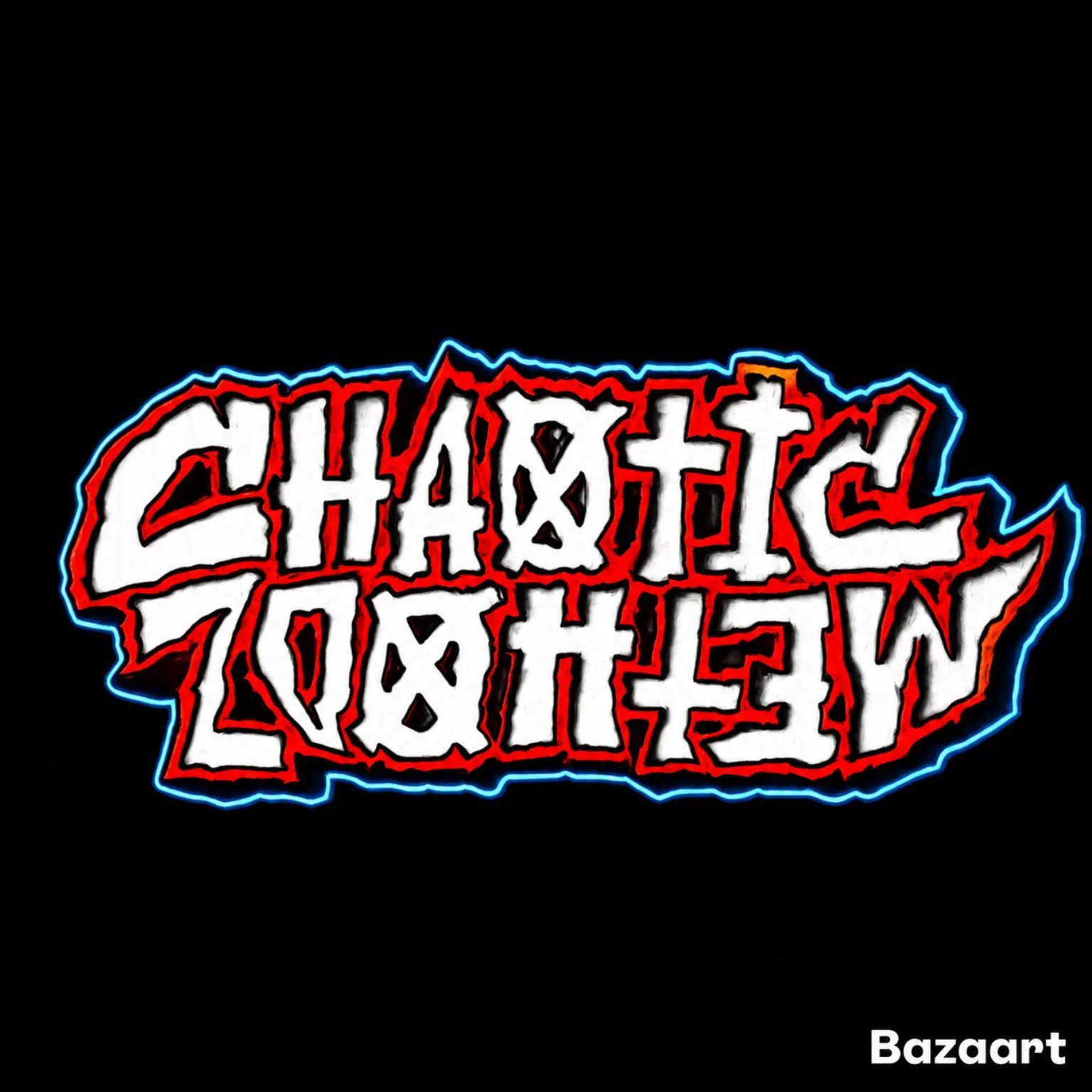 Chaotic Methodz graffiti wordmark