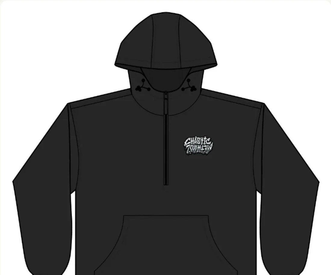 CM chrome crown hooded pullover