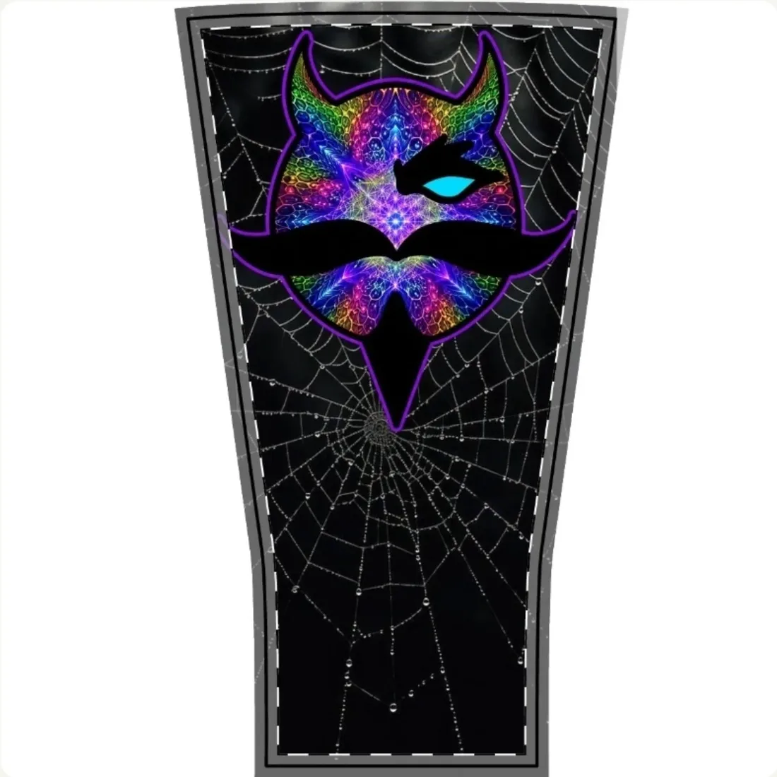 CM psychedelic web tumbler