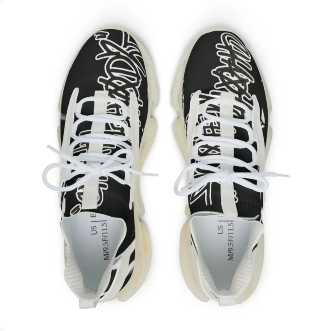 CM black signature sneakers