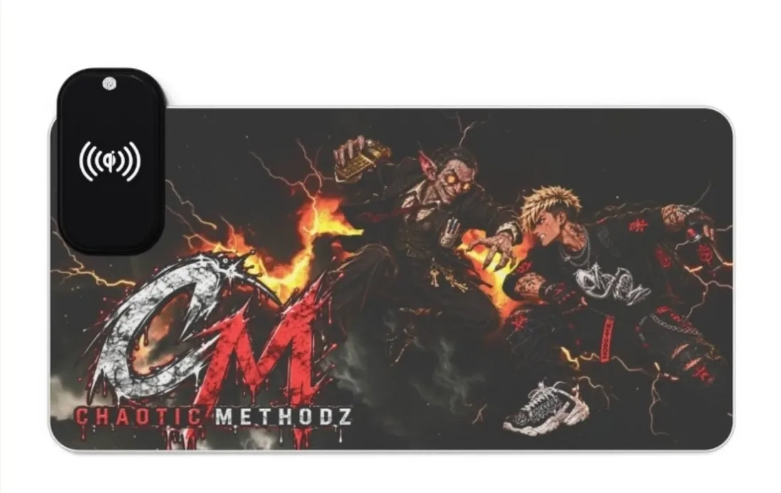 CM character charging desk mat
