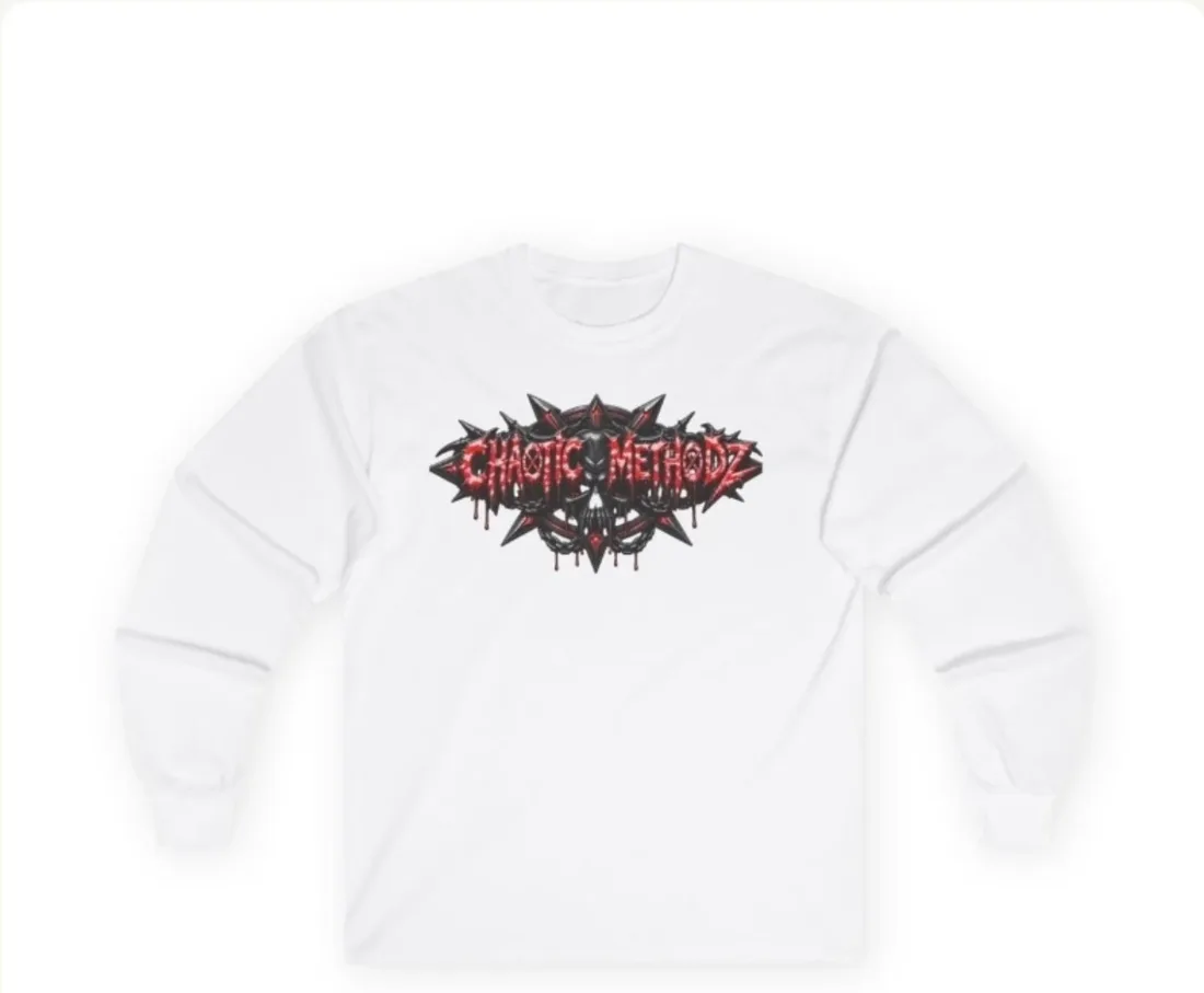 CM spray-can long-sleeve shirt