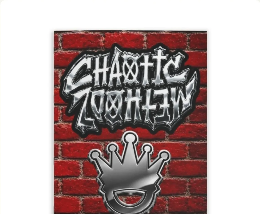 CM chrome crown notebook