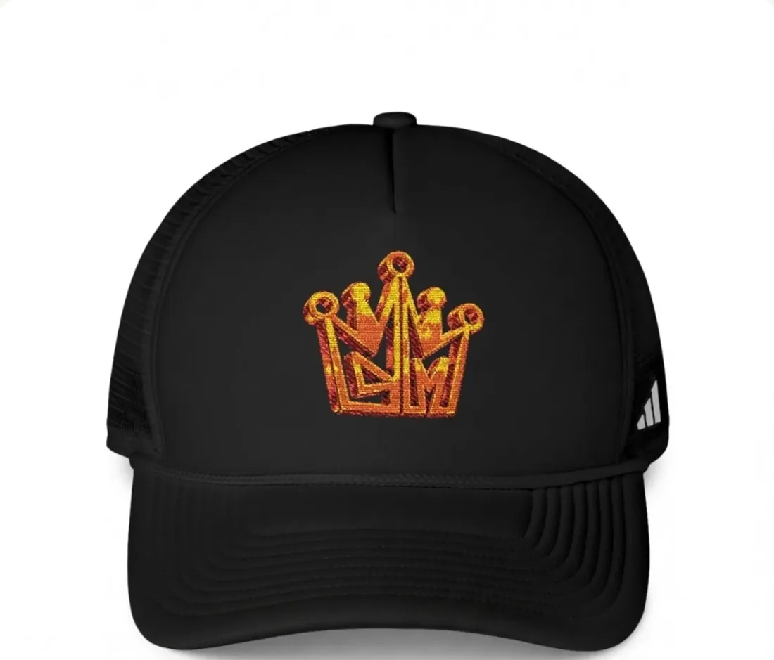 CM orange crown cap