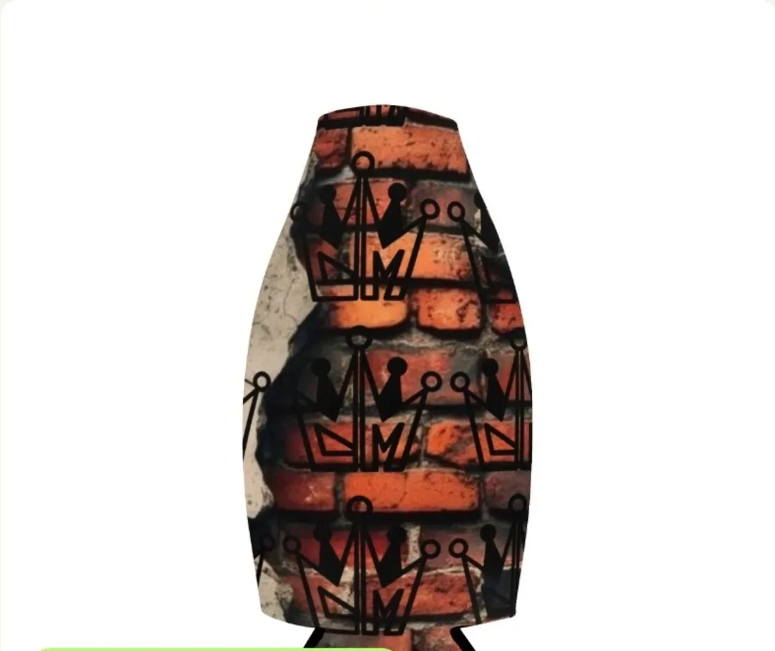 CM brick crown bottle sleeve
