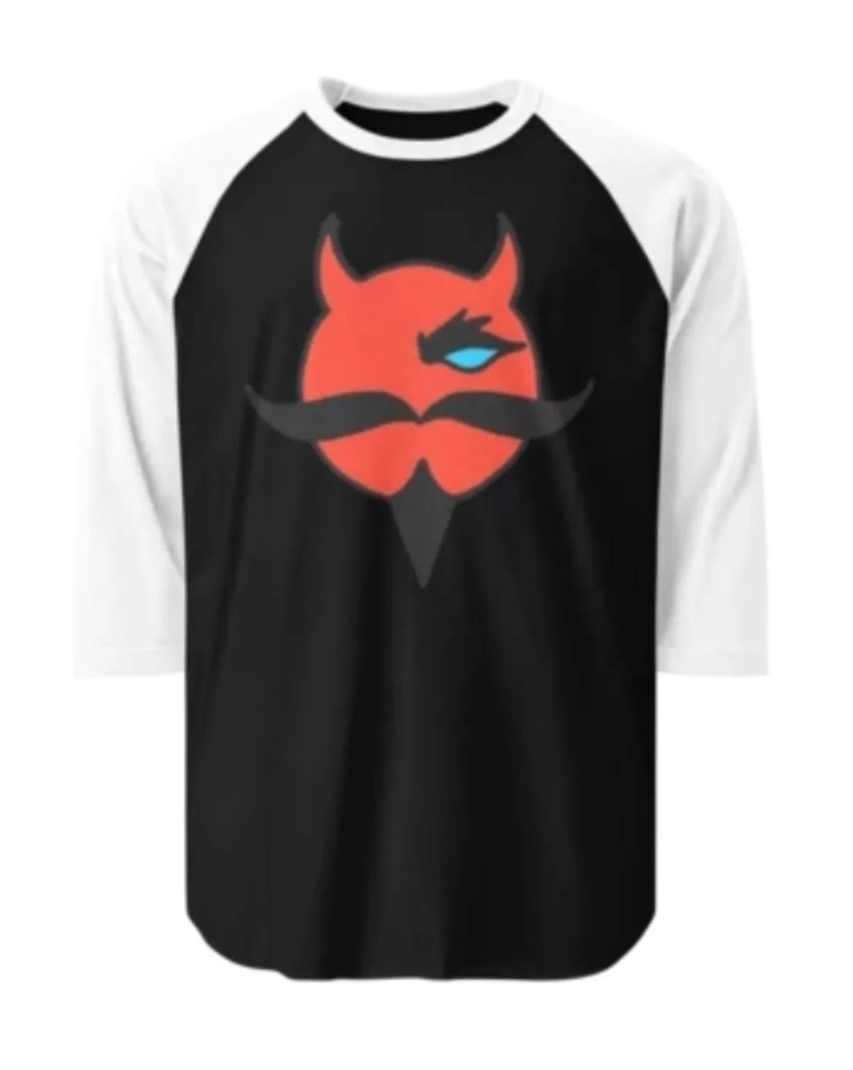 DEVIL MASK RAGLAN
